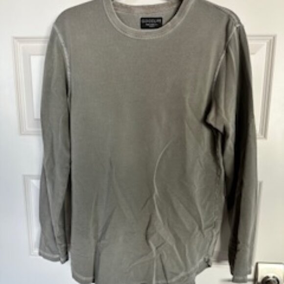 Goodlife Micro Terry Sweatshirt Olive - Picture 1 of 1